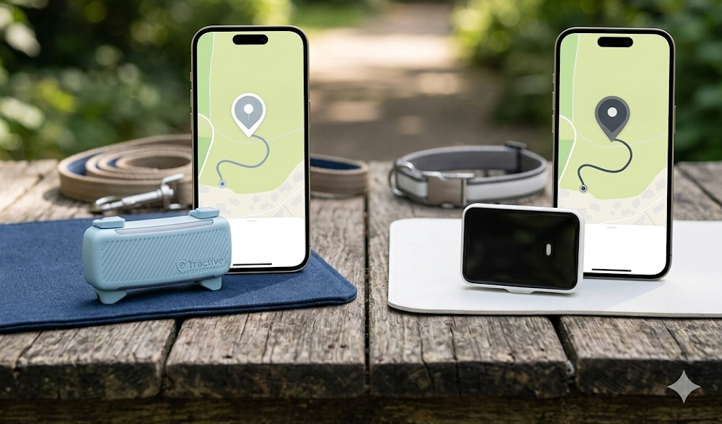 Comparativa collares Gps Pawfit vs Tractive