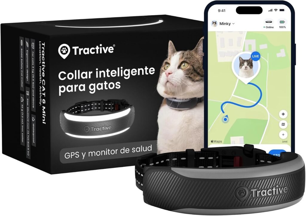 Tractive mini 6 Localizador Gps Tractive mini 6 con SIM